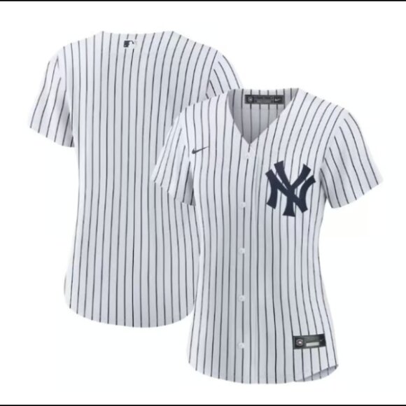 New York Yankees Nike Women's Home Team Jersey White Size Medium - Picture 1 of 4
